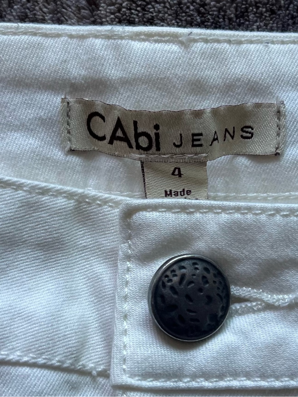 CAbi White Women's Jeans